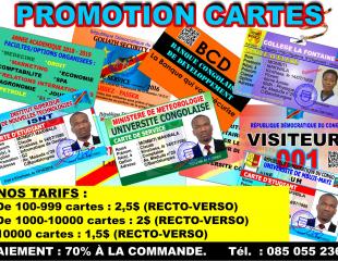 Promotion cartes